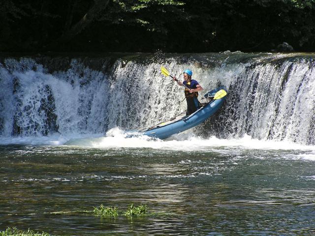 Slovinsko 2008 - řeka Krka